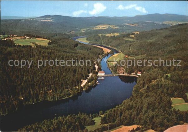Hoellensteinsee und Kraftwerk Naturpark Bayerischer Wal