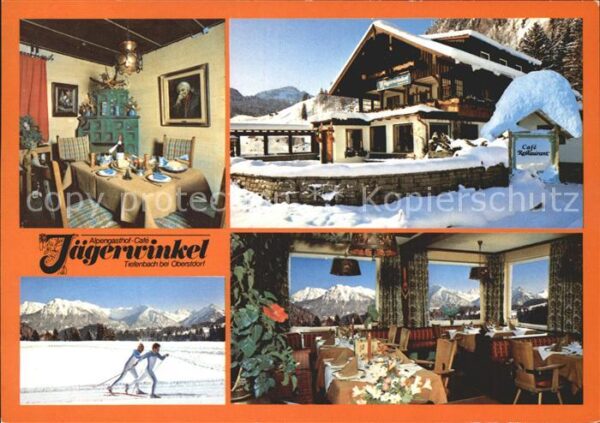 Tiefenbach Oberstdorf Alpengasthof Jägerwinkel Skilanglauf Al