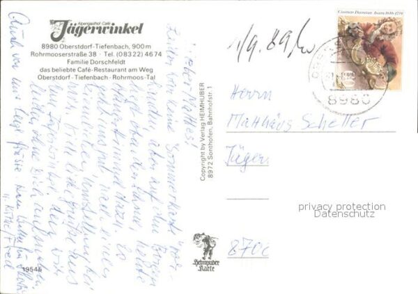 Tiefenbach Oberstdorf Alpengasthof Jägerwinkel Skilanglauf Al – Bild 2