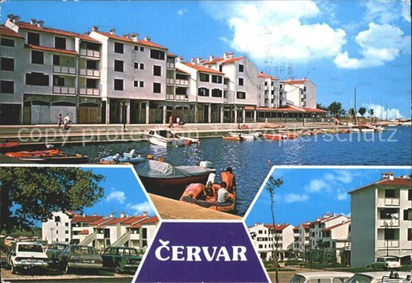 Cervar Partie am Hafen Siedlung