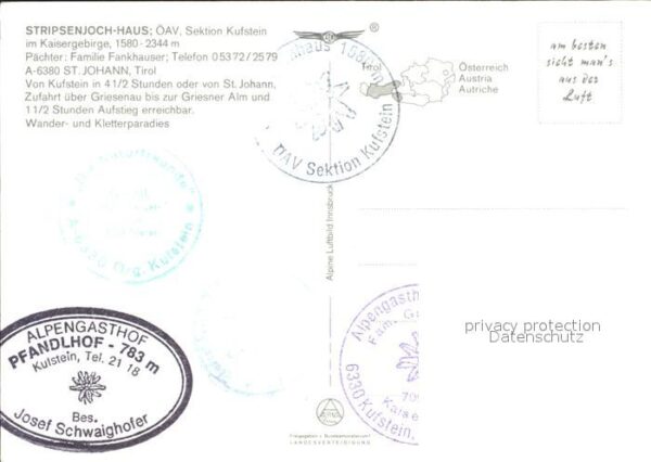 Stripsenjochhaus Gebirgspanorama Kaisergebirge – Bild 2
