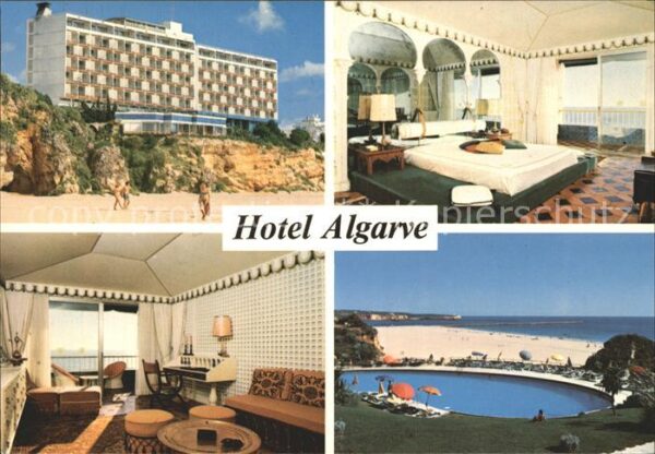 Praia da Rocha Hotel Algarve Strand Swimming Pool Meer