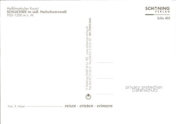 Schluchsee Heilklimatischer Kurort Schwarzwald Fli – Bild 2