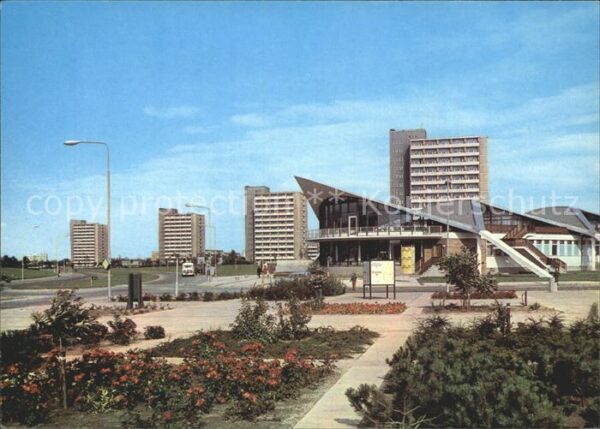 Rostock Südstadt Kosmos Gaststätte Hochhäuser