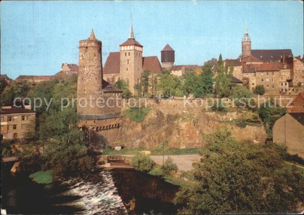 Bautzen Alte Wasserkunst Stadtmauer Kirche