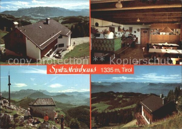 Sachrang Chiemgau Spitzsteinhaus Kaisergebirge Hüttenstub