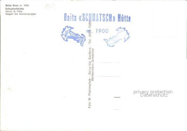 Schuatschhuette gegen Geislergruppe Dolomiten – Bild 2
