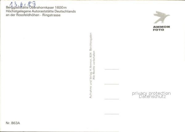Berchtesgaden Berggaststätte Oberahornkaser mit Unter – Bild 2