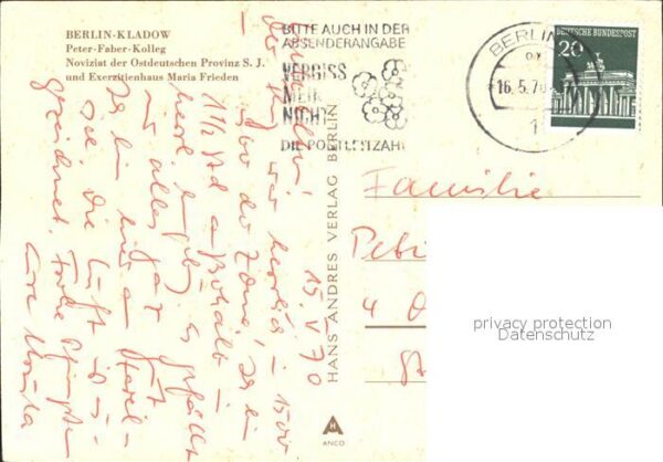 Kladow Peter Faber Kolleg Exerzitienhaus Maria – Bild 2