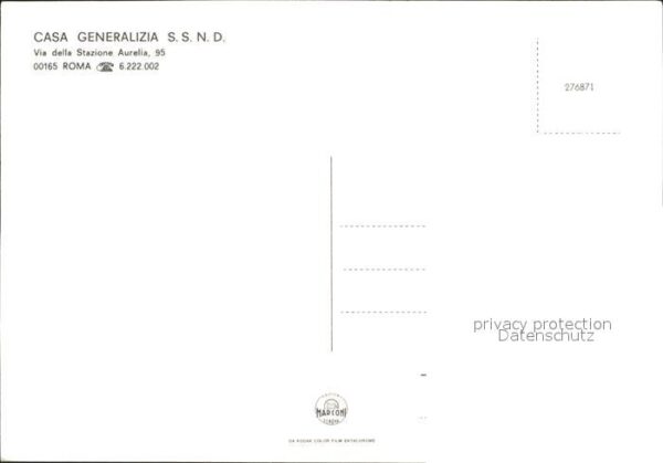 Roma Rom Casa Generalizia SSND – Bild 2