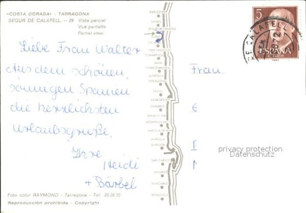 Segur de Calafell Vista parcial – Bild 2