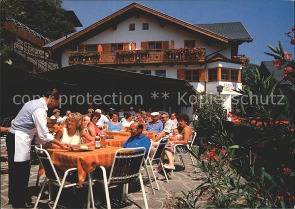 Barbian Gasthof Traube Terrasse