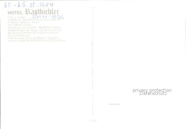 St Sigmund Pustertal Hotel Restaurant Rastbichler Hallenbad – Bild 2