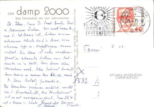 Damp Ferienzentrum damp 2000 Hafen Ostseebad – Bild 2