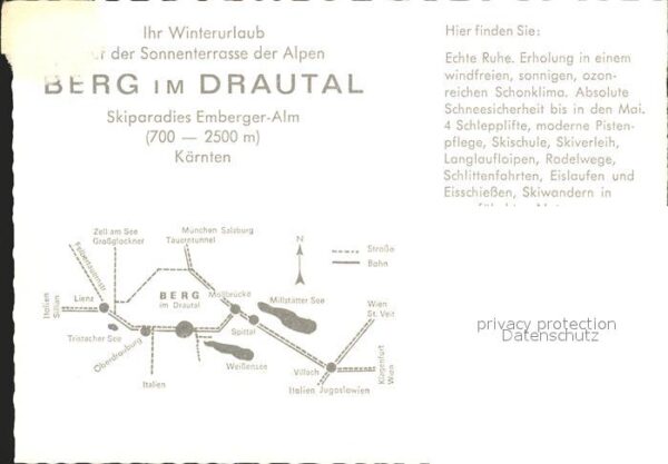 Berg Drautal Skiparadies Emberger Alm Pferdeschlitte – Bild 2