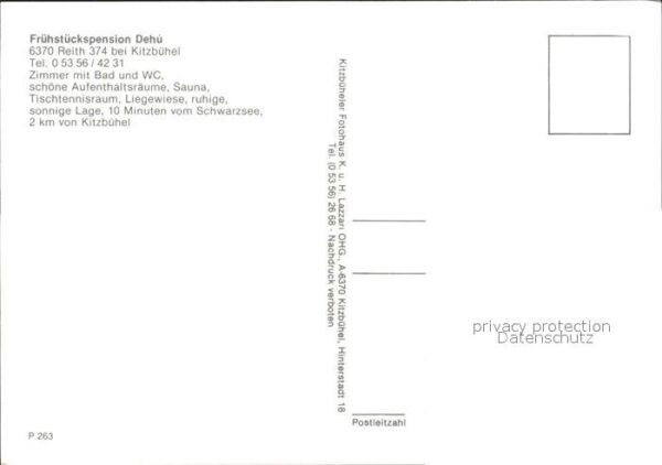 Reith Kitzbuehel Frühstückspension Dehu – Bild 2