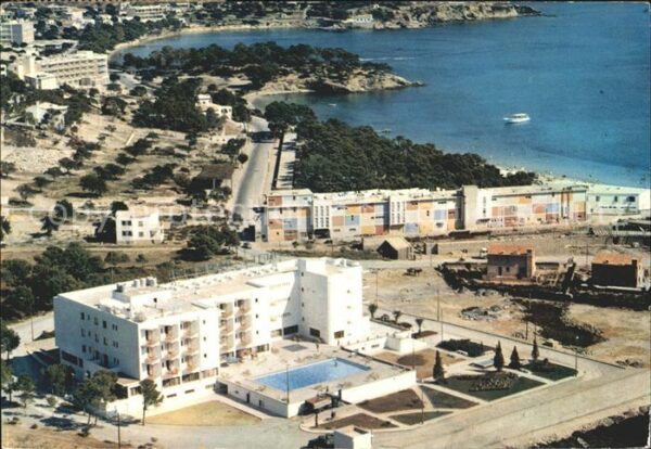 Cala Blanca Hotel Bermudas Küste Fliegeraufnahme