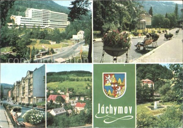 Jachymov Sanatorium Kolonada Lazensky park