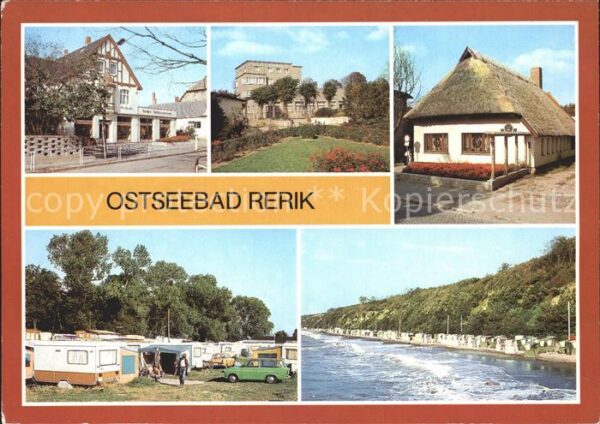 Rerik Ostseebad Bekleidungshaus Kurhaus Weinstube Zeltp