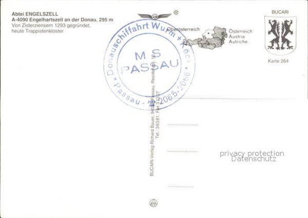 Engelhartszell Donau Oberoesterreich Stift Abtei Engelszell Donautal Flieger – Bild 2