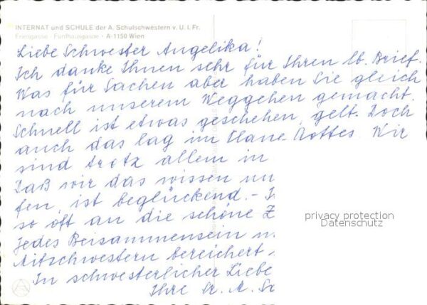 Wien Internat Schule der Armen Schulschweste – Bild 2