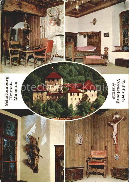 Feldkirch Vorarlberg Schloss Schattenburg mit Heimatmuseum 7