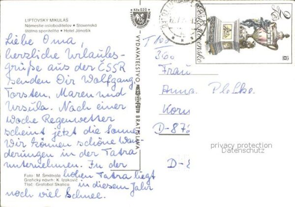 Liptovsky Mikulas Namestie osloboditelov Slovenska statna – Bild 2