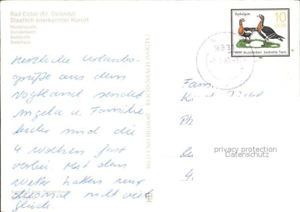 Bad Elster Marienquelle Gondelteich Badecafe Badeh – Bild 2