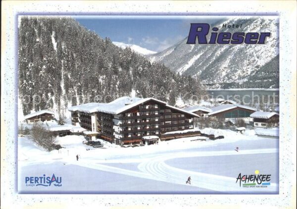 Pertisau Achensee Hotel Rieser Langlauf Winterpanorama