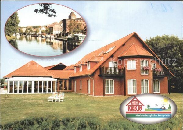 Plau See Hotel Marianne Kanal Mecklenburgische S