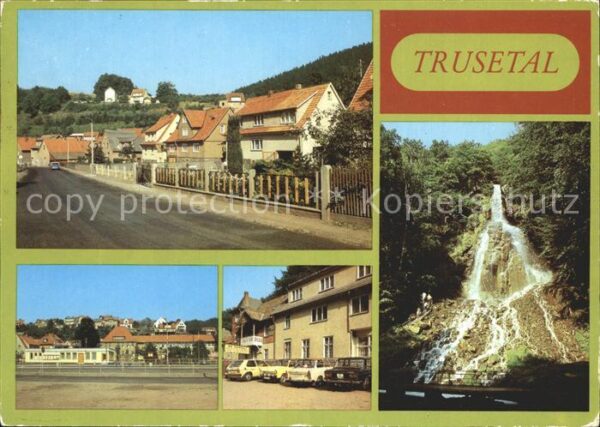 Trusetal Eisensteinstrasse HO Gaststätte Wasserf
