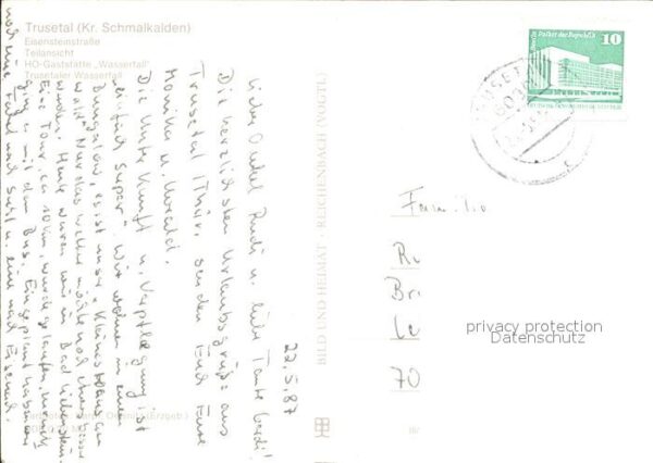 Trusetal Eisensteinstrasse HO Gaststätte Wasserf – Bild 2