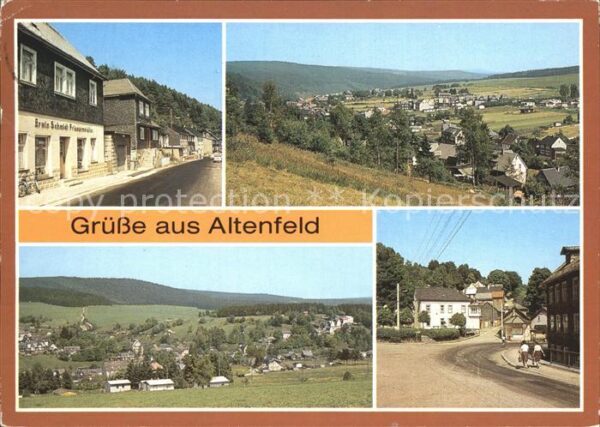 Altenfeld Thueringen Grundstrasse Übersicht Markt