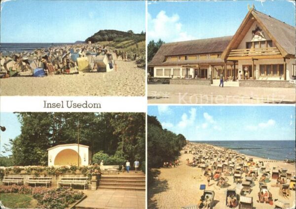 Koelpinsee Usedom Strand Konzertplatz Damerow Forstferien