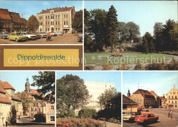 Dippoldiswalde Osterzgebirge Platz des Friedens VdN Ehrenhain Clemen