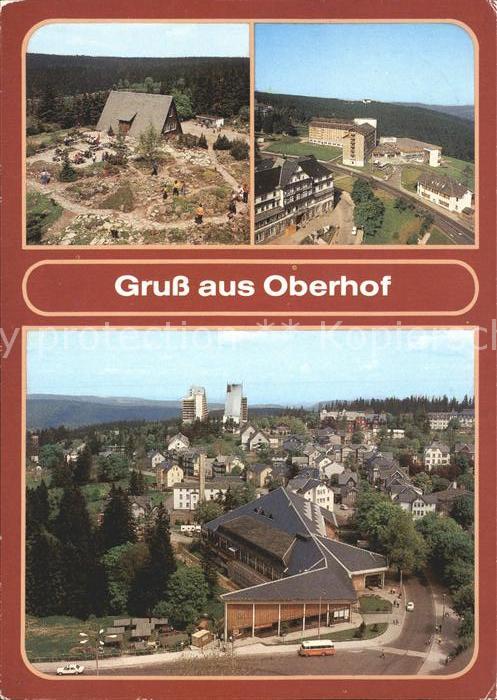 Oberhof Thueringen Rennsteiggarten FDGB Erholungsheim Hote