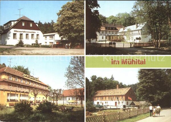 Eisenberg Thueringen Meuschkensmühle Mühltal Schössersmühle