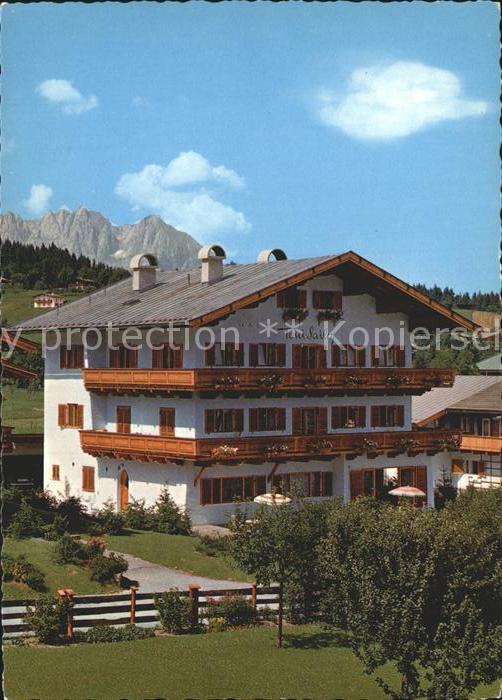 Kitzbuehel Tirol Haus Toni Sailer Wilder Kaiser