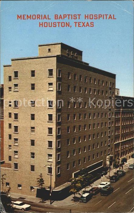 Houston  Texas USA Memorial Baptist Hospital
