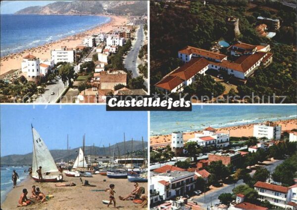 Castelldefels Strand Burg
