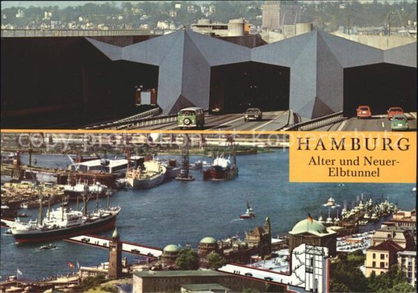 Hamburg Elbtunnel Hafen