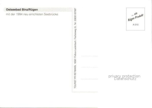 Binz Ruegen Fliegeraufnahme mit Seebrücke – Bild 2