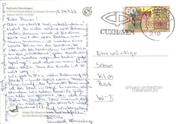 Duhnen Nordsee Badhotel Sternhagen Eingangshalle – Bild 2