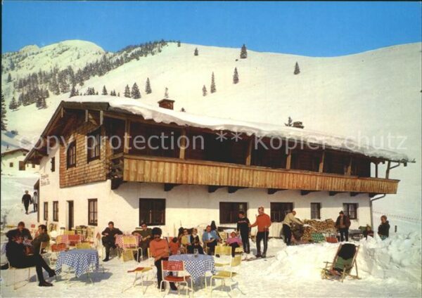 Schleching Berggasthaus Wuhrsteinalm Skigebiet