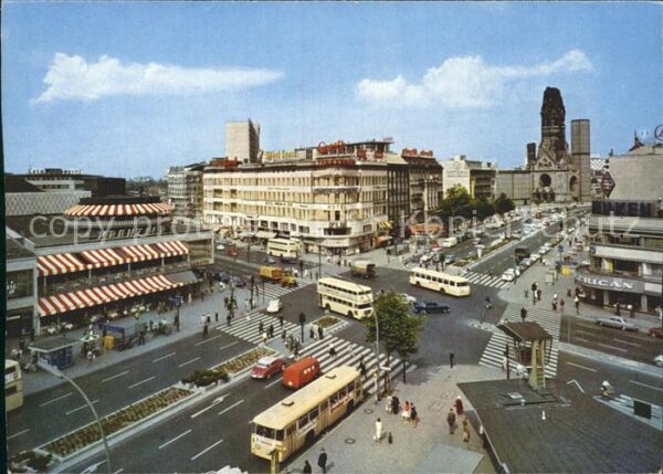 Berlin Kranlerecke Kurfürstendamm Joachimstale