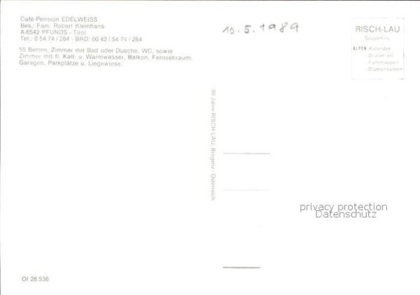 Pfunds Cafe Pension Edelweiß – Bild 2