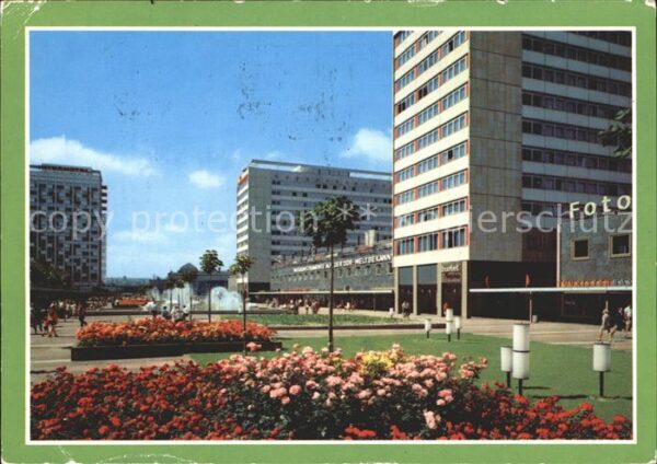 Dresden Prager Strasse mit Interhotels Bastei K