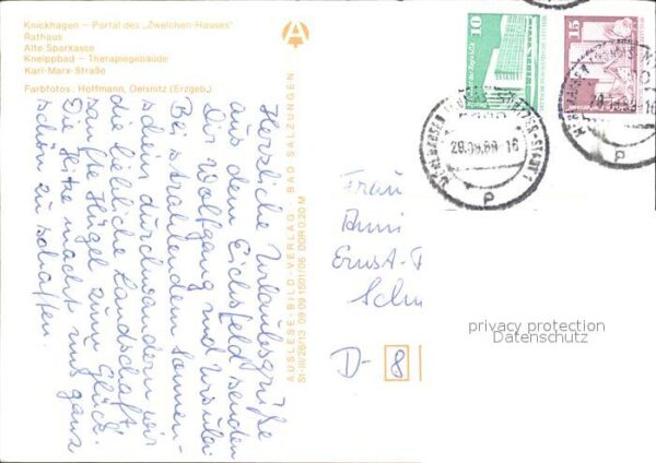 Eichsfeld Duderstadt Heiligenstadt Kneippbad Rathaus Karl-Ma – Bild 2