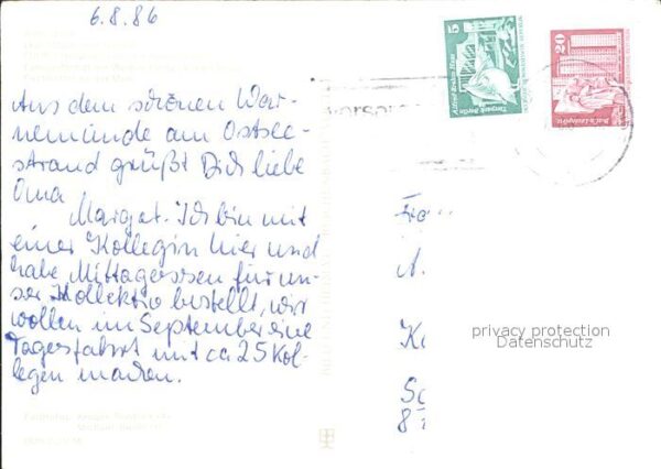 Warnemuende Ostseebad Am Alten Strom Leuchtturm – Bild 2