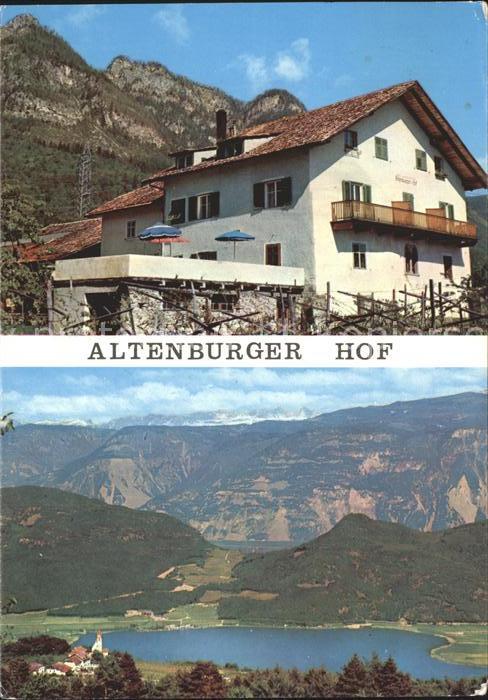 Kaltern Weinstrasse Tirol Altenburger Hof Kalterer See